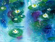 Water Lilies Dreaming II